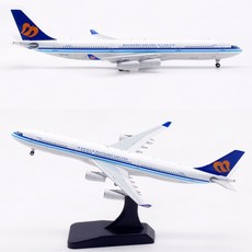 Aviation 대만 만다린항공 A340-300 비행기 모형 다이캐스트 1:400, 비행기모형(단일제품)