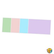 RS 슬림 자석보드 바이올렛 345X275 자석칠판 사무실보드