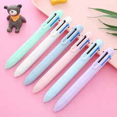 ??사무실볼펜 마카롱 멀티컬러 6색 볼펜 볼펜 젤펜 판촉물 사무실볼펜 학생볼펜, ★※상품선택※★