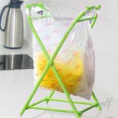 굿템 접이식 비닐봉투 걸이 비닐봉투걸이