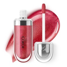 KIKO 밀라노 3D 하이드라 립글로스 6.5ml, 16 무지개 빛깔의 루비