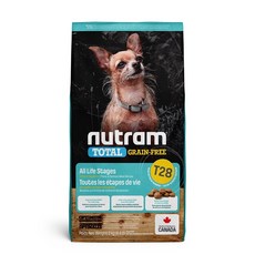 NUTRAM 紐頓 全系列犬飼料 大包裝 狗糧 寵物食品, 1個, T28無穀鮭魚+鱒魚(小顆粒)5.4kg