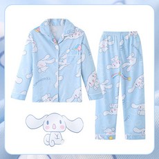 GOYES 산리오잠옷 시나모롤 여아잠옷세트 파자마 실내복 홈웨어 상하세트