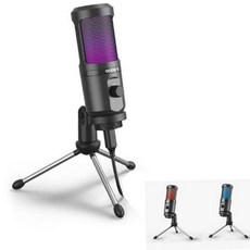 고음질 usb 콘덴서 마이크 방송용 고음질 유튜브 스탠드 단방향 녹음, 본상품