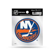 Rico Industries New York Islanders 4\"x4\" 스몰 스타일 데칼 416308, 7"L x 5"W