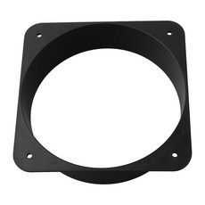 전기 박스 팬용 150mm 사각 ABS 플랜지 커넥터 공기 및 배출구 덕트 피팅 실내 냉방 환기 어셈블리