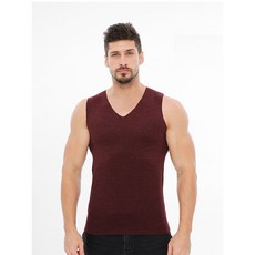 約翰家庭百貨 男士V領無痕保暖背心 薄款貼身聚熱隱形內搭