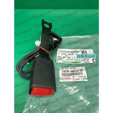 Toyota Camry 左前/右前安全帶插扣 73230-06610-C0, 1個, 左前駕駛座 73230-06610-C0