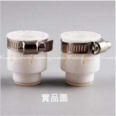 水龍頭轉接頭 廚房流理台萬用轉換頭, 白銀