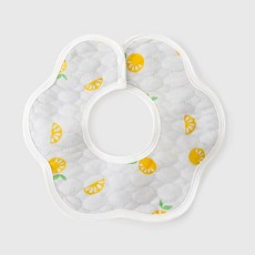 嬰兒圍嘴花瓣360度旋轉防水兒童圍兜寶寶用品新生兒口水巾
