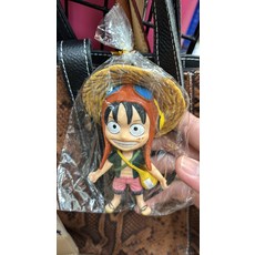 海賊王路飛模型公仔，精緻塑膠玩具，動漫收藏擺件，高品質安全材質，送禮自用皆宜, 1個