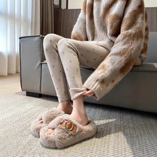 推薦抗寒-30度真羽絨保暖褲波點打底褲女冬季新款加絨加厚可外穿小腳褲高腰彈力保暖褲a7793北海道