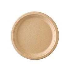 냅킨코리아 사탕수수 종이 일회용 접시 26cm, 500개입, 500개