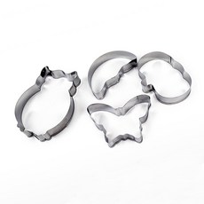 귀여운 스텐 쿠키틀 쿠키 커터 모양틀 4P