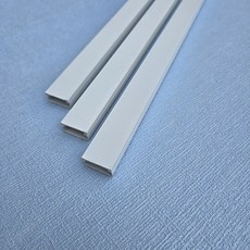 국산 PVC 사각몰딩 사각몰드 2호 전선보호 케이블정리 배선작업 쫄대, 백색