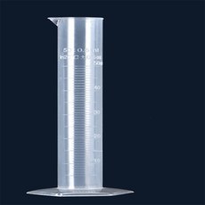 얼루어픽 과학실험 실린더 눈금실린더 유아과학실험 실험도구, 50ml