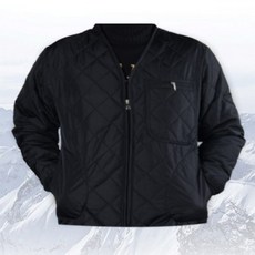 누빔 패딩 깔깔이 점퍼 블랙 방한용 외투 작업용 조끼 솜바지 단체복