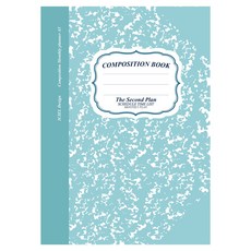 아이씨엘디자인 2026 먼슬리 플래너 A5 컴포지션 다이어리, 민트블루, 1개