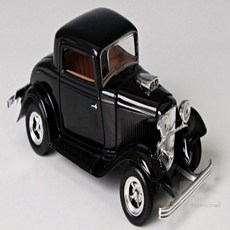 HM 1/24 사이즈 1932 포드 자동차미니어처 모형자동차, 1개, 블랙
