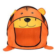 캐보트 아동 동물팝업텐트, 오렌지 호랑이, 1개