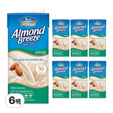 매일유업 아몬드브리즈 오리지널950mlx6팩/무료배송, 950ml, 6개