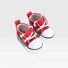 20cm 코튼 인형 17cm15cm 라부부 캔버스 심플 디자인 운동화 인형 액세서리 인형코디용 슈즈, 라부부 15cm 인형-레드 캔버스