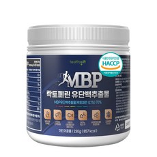MBP 유단백 추출물 락토페린 분말 HACCP 인증 엠비피 유청 단백질 프로틴 가루 대용량, 1개, 200g