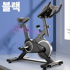 비트사이클 블루투스 음악듣기 가능한 저소음 실내자전거 유산소운동 헬스기구 스피닝 사이클, 디럭스 블랙