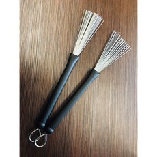 老羊樂器店 鼓刷 爵士鼓 金屬鋼絲 適用於爵士鼓、電子鼓, 1個