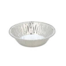 圓形鋁箔容器 (60) 60/14 適用於蛋塔 250入, 1個