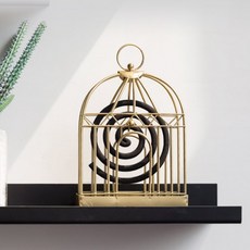 엔틱 스탠드 캠핑용품 모기향케이스 거치대 DD-10324 mun*192dL, 블랙