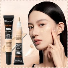 초강력 지속 파운데이션 여성용 일상/파티용 보습 커버력 강력 문신 커버 뷰티 메이크업, 05# *1+06# *1