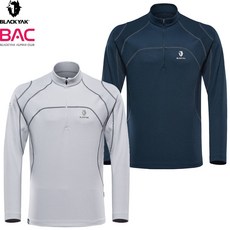 블랙야크 남성 흡습속건 폴리스판 기능성티 M파플루집업티 1BYTSF3012