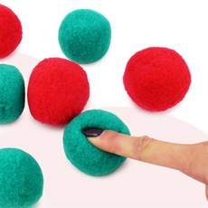 마니파라요 뿅뿅이 50mm 어린이집, 검정