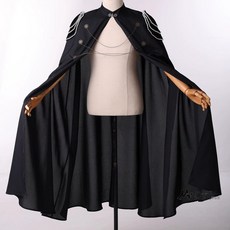 중세 유럽 망토 왕 기사 공연 검투사 의상 할로윈 코스프레 가운 라지 마법사 연극 코트