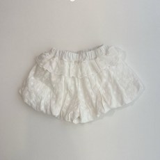 플라워 패턴 레이스 블루머 유아 아기 키즈 주니어 여아 봄 미니 반바지