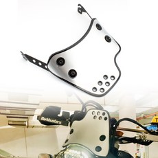 Ducati Scrambler 400/800 (2015-2020) Icon (2015-2019) 專用抗壓擋風鏡，提升騎乘舒適度與安全性, Silver, Silver
