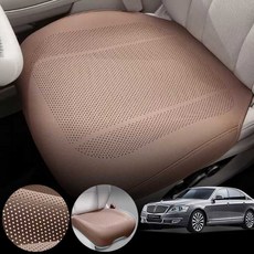 쌍용 체어맨W(H)(08~) CW600/CW700 차량용 럭셔리 가죽 방석 통풍 시트 커버 로열 브라운 1개