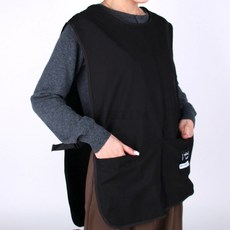 조끼형 앞치마 미용실