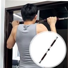 문철봉 SpaR 방문 문틈 턱걸이 철봉바 장축 80-130cm OWJ60323 59000EA 1EA, 본상품
