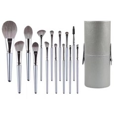 엑스비지 메이크업 브러쉬 14종, 1개, 화장통