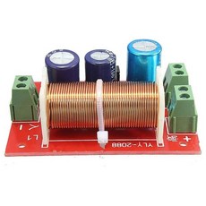 호환 스피커용 N82R 400W 크로스오버 2 웨이 하이-로우 4-16 옴 주파수 분배기, 1개