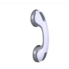 욕실 노인 도움 손잡이 샤워 지원 화장실 그랩 진공 빨판 흡입 컵 난간 미끄럼 방지, 01 Gray, 1개