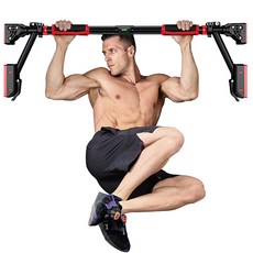 BbeDa 雙重安全裝置門框單槓, 黑色