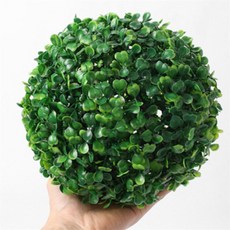 에스우디자인 인조잔디 장식볼 23cm 파릇새싹 조경용품