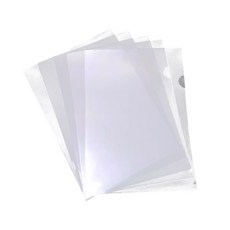 現貨 L型文件夾 A4文件夾 L夾 透明資料夾 業務夾 文件夾 考卷夾 檔案夾 收納夾 資料夾, 透明, 30個