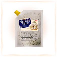 로젠 대파 베이컨 크림치즈 1kg 냉장 카페 샌드위치 디핑소스, 1개