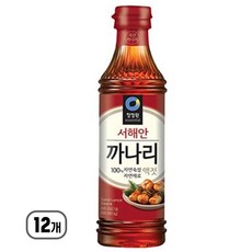 청정원 까나리 액젓 골드, 1kg, 12개
