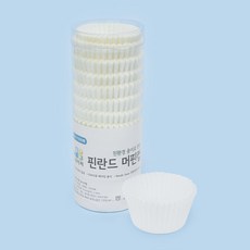 제이팩토리 유산지컵 베이킹컵 머핀컵 노르딕 40mm, 200개, 백색(원형)