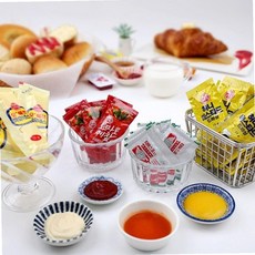 VB 일회용소스 토마토케챱 9g 100개 업소용 소스, 1개